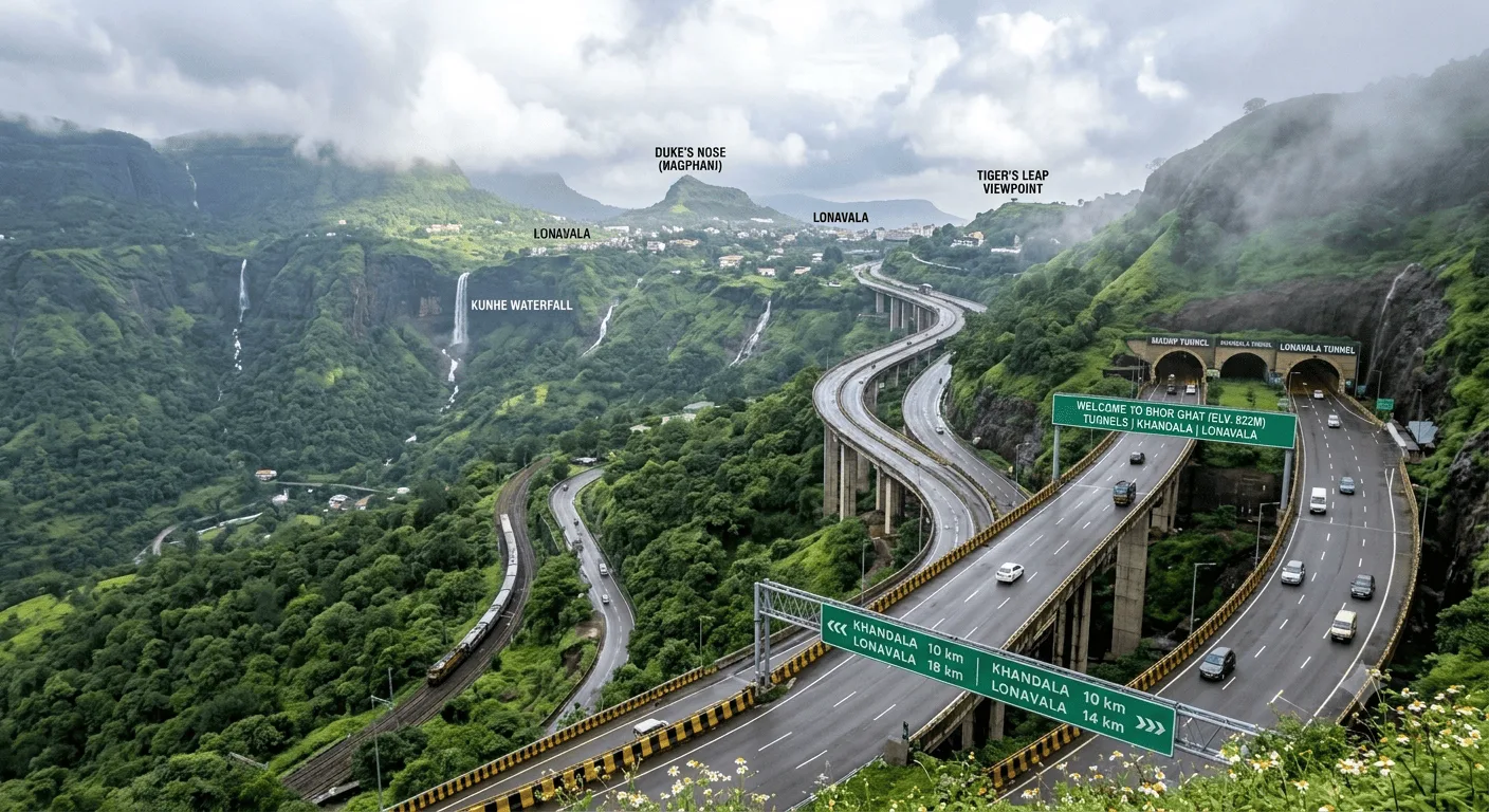 Lonavala: Mumbai's ghat ride