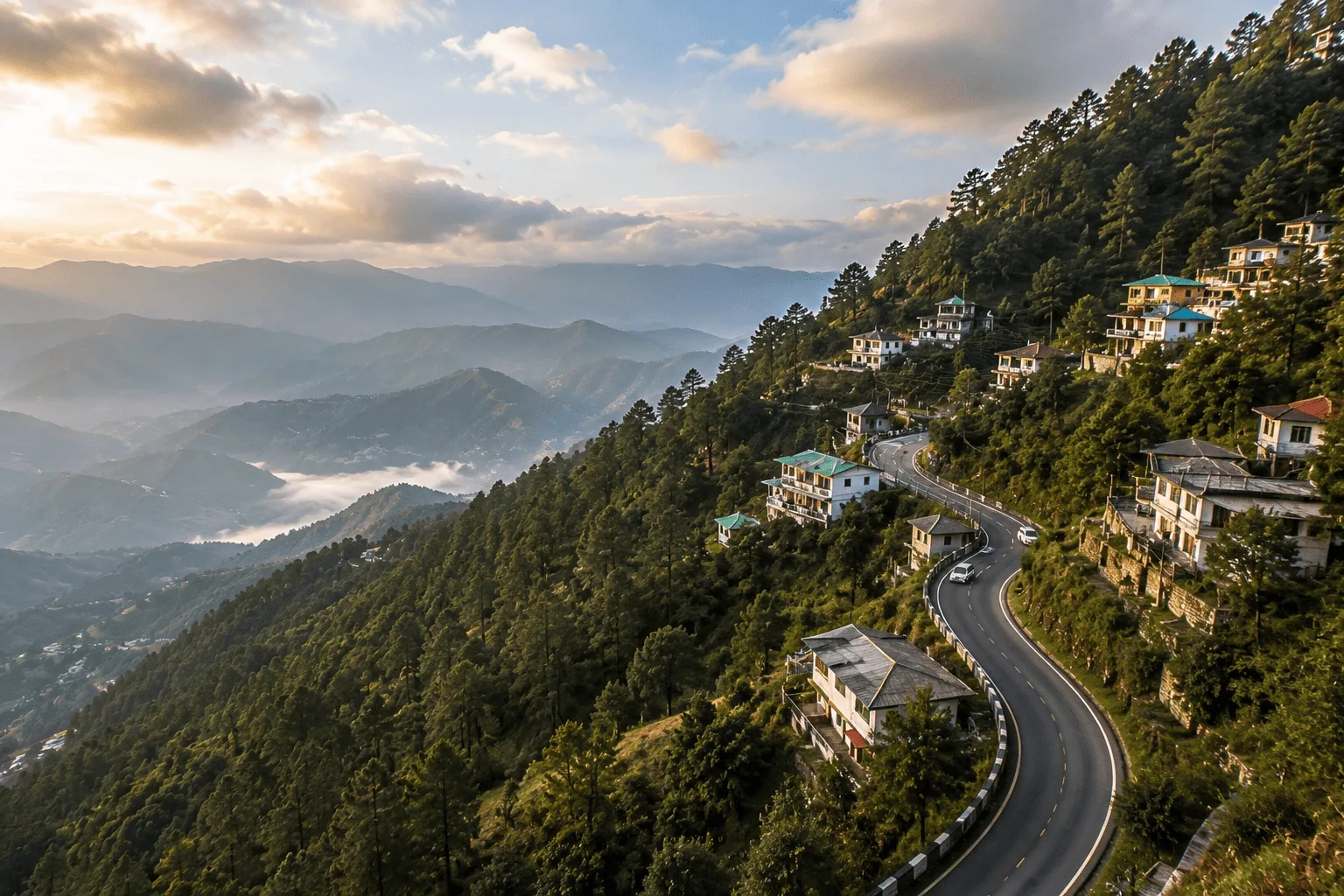 Lansdowne: up to the foothills